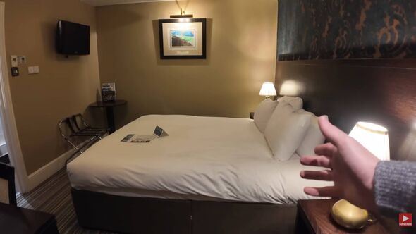 Inside the Wetherspoon hotel