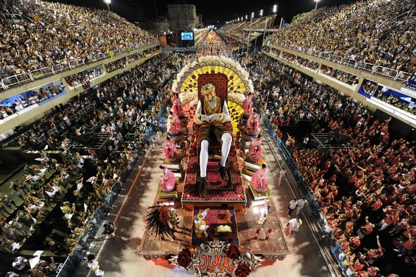 Rio de Janeiro's famed carnival parades