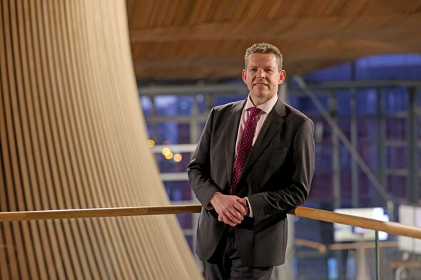 Plaid Cymru's Rhun ap Iorwerth in the Senedd