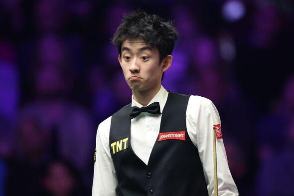 Wu Yize at the 2026 Johnstone's Paint Masters