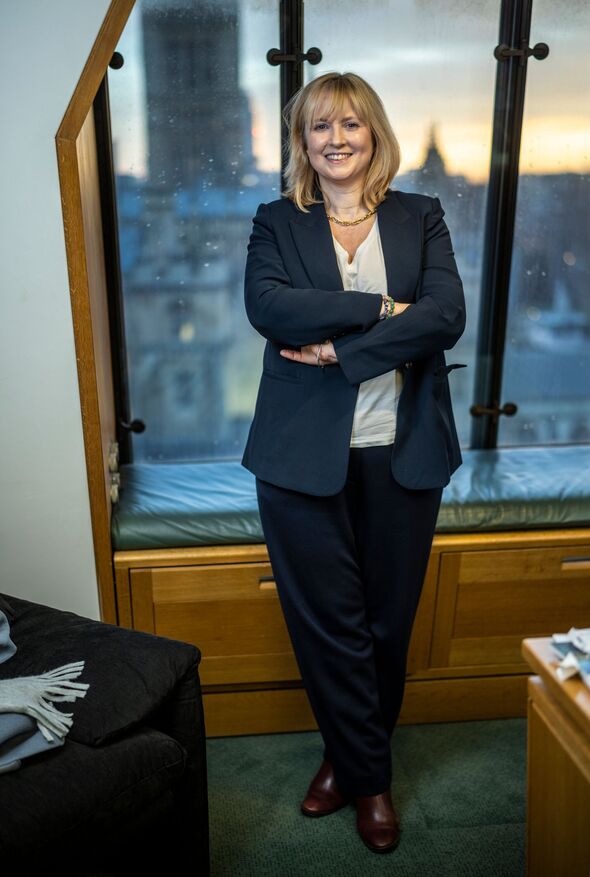 Rosie Duffield in her office