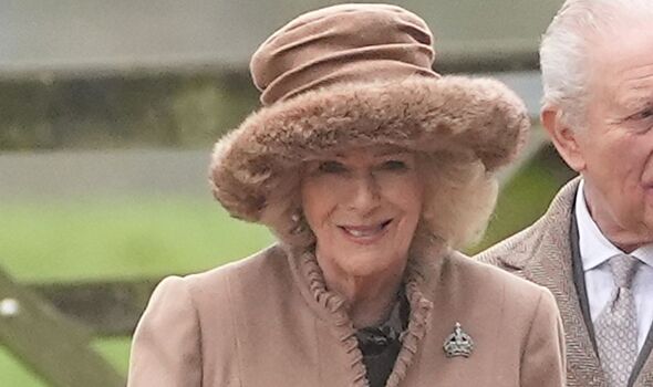 Queen Camilla's brooch