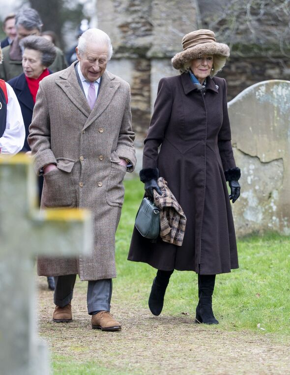 Royals Attend Church at Sandringham