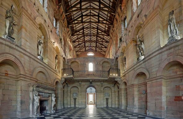 The Great Hall within Seaton Delaval Hall, Northumberland.
