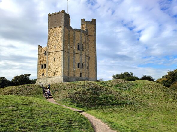 The keep of Orford Castle, Suffolk
