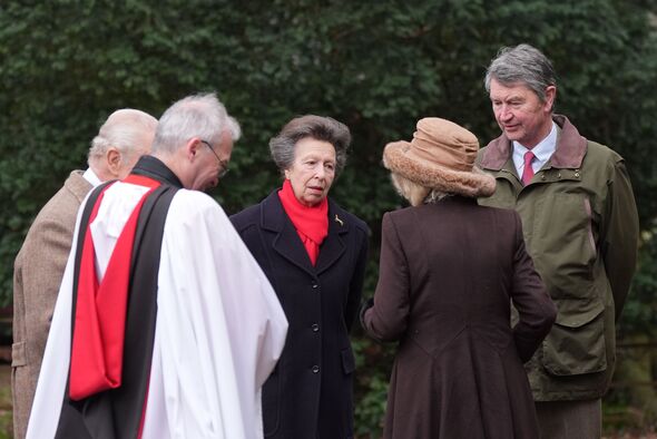 Princess Anne and the royal speaking