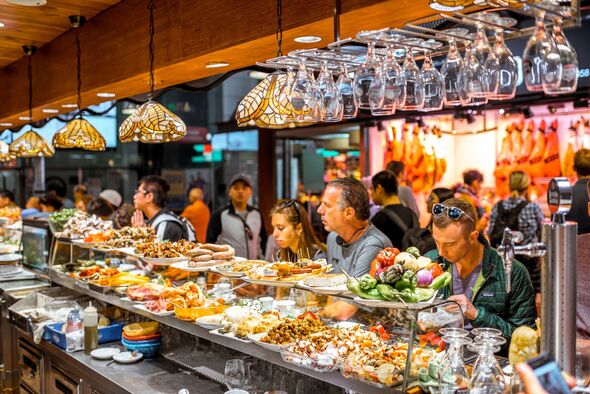 La Boqueria market in Barcelona