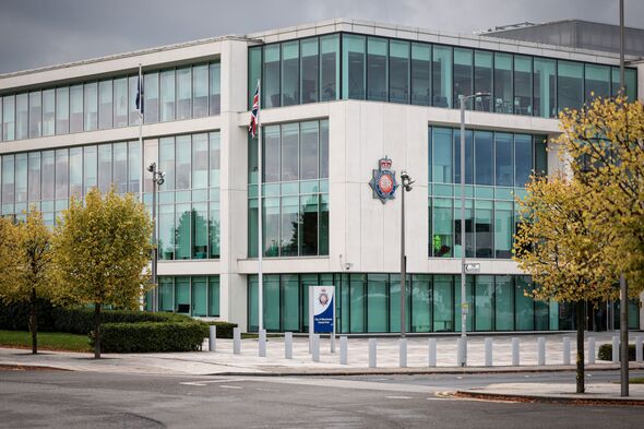 Staff at GMP police HQ are hunting the masked attacker