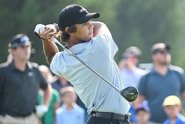 Charlie Woods is making waves in junior golf and can now talk to US colleges about furthering is career path in golf