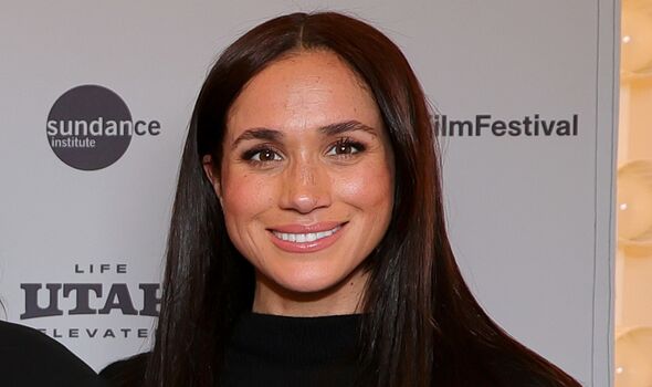 meghan smiling