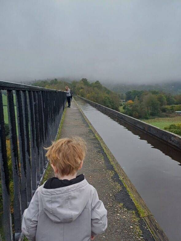 Pontcysyllte Aqueduct in North Wales