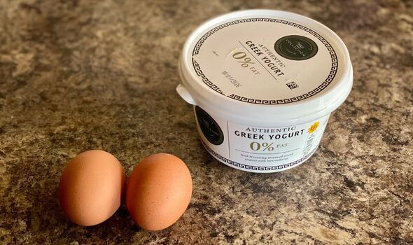 Eggs and Greek yoghurt