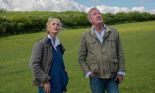 Jeremy Clarkson and Lisa Hogan