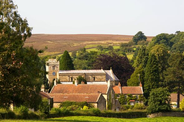 Lastingham, North Yorkshire, England; Village in Yorkshire countryside