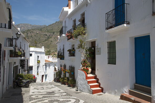 The streets of Frigiliana.