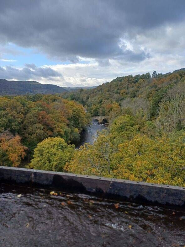 Views from the highest aqueduct in the UK