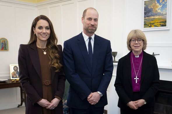 Prince And Princess Of Wales Attend Audience At Lambeth Palace