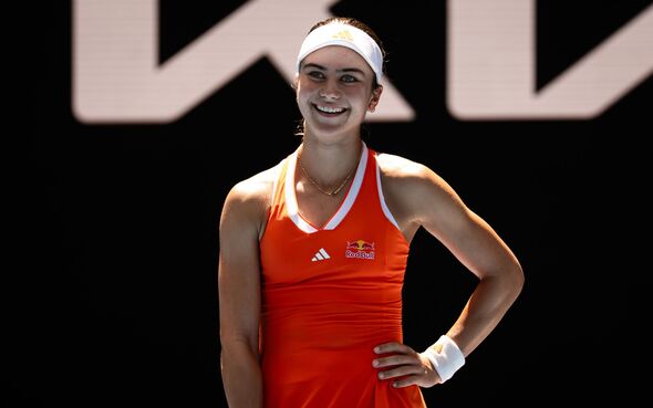 Jovic has reached the quarter-finals of a Grand Slam for the first time