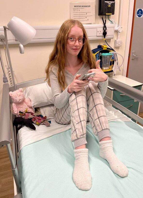 Daisy Fisher in hospital