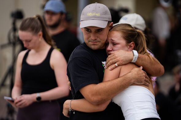 Alfie Orchard and his partner mourn Peter Meagher