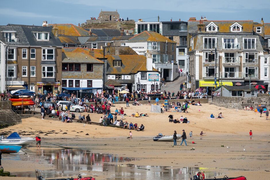 St Ives, Cornwall beach