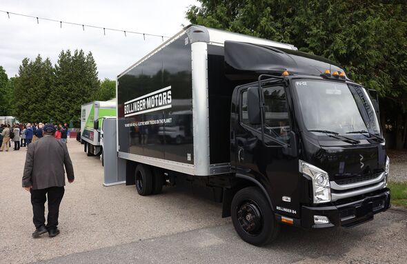 No smog, no noise at an all-electric truck showcase in South Natick