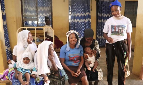 Women at a clinic