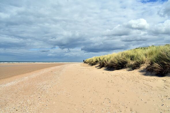 Big skies and open space at Hunstanton Beach