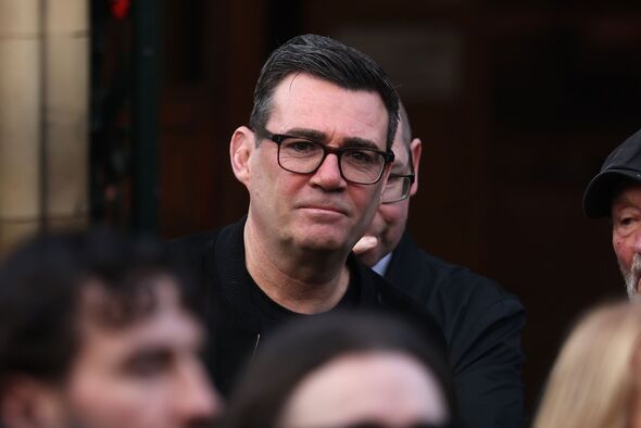 The Funeral Of Gary Mounfield Is Held At Manchester Cathedral