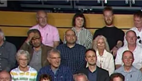 Mark Kempner in the BBC Question Time audience