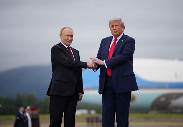 U.S. President Trump And Russian President Putin