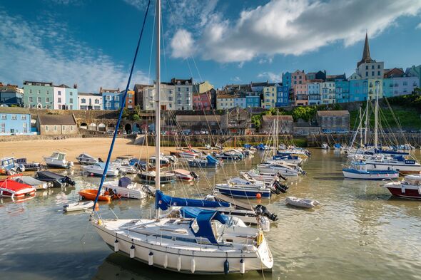 Tenby, South Wales, UK