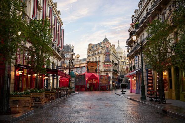 The scale and vision are frankly astonishing as you wander chic Parisian streets filled with spellbinding shops, restaurants and