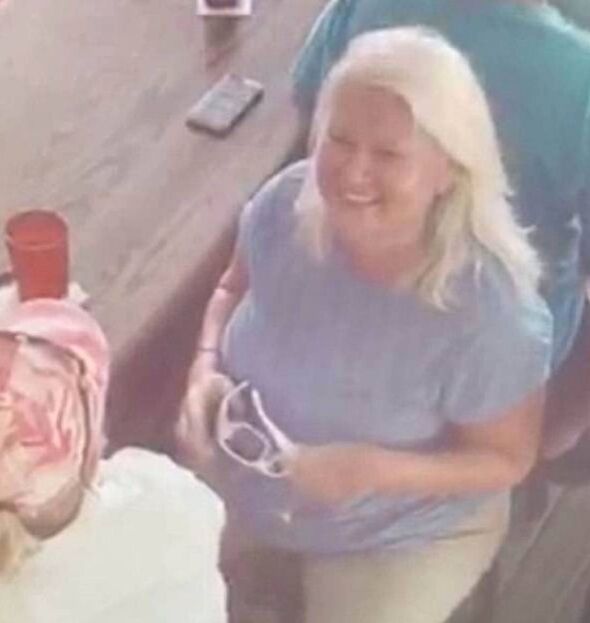 CCTV of Reiss while she was on the run