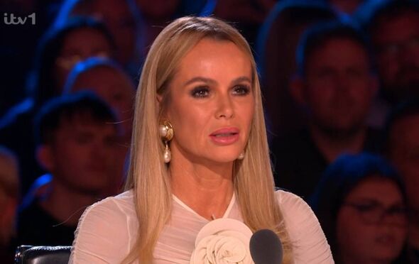 Amanda Holden was back on Britain's Got Talent
