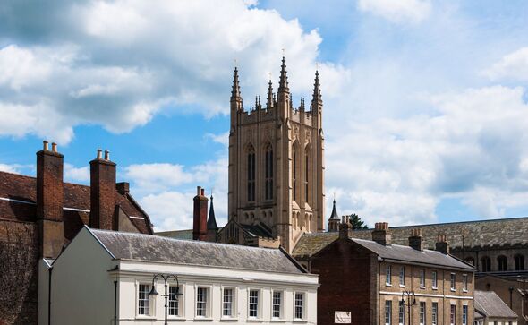 Bury St Edmunds town centre