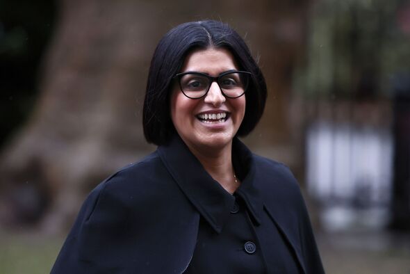 Shabana Mahmood smiles