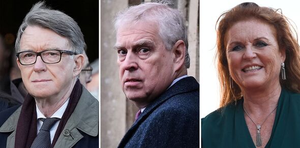 COMBO-BRITAIN-US-ROYALS-EPSTEIN-FERGIE-ANDREW