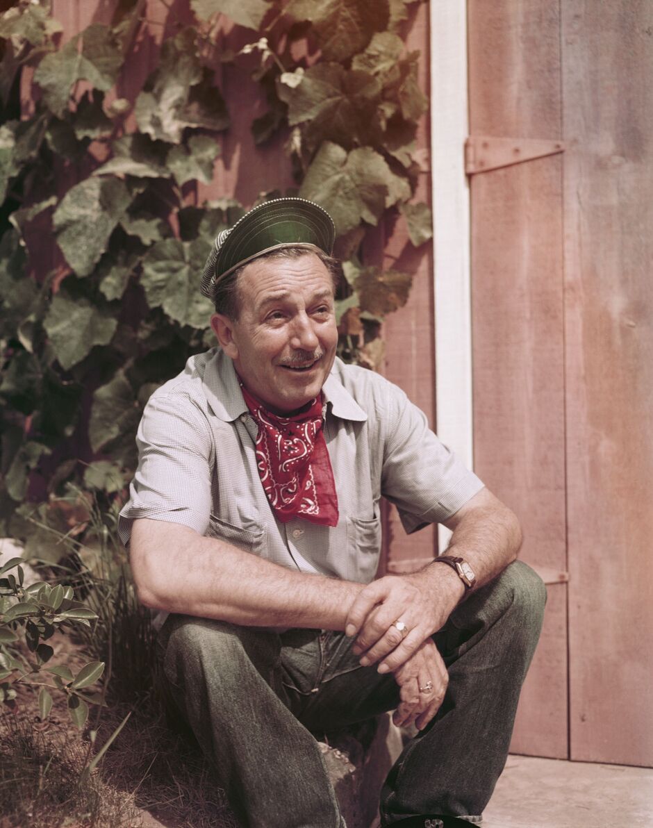 Portrait Of Walt Disney