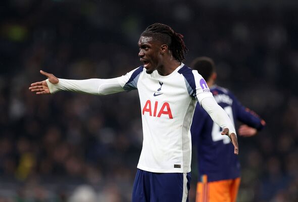 Bissouma during Tottenham v Newcastle
