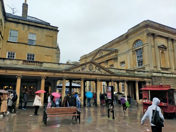 Rainy day in Bath