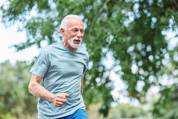 sport man running athlete jogging outdoors