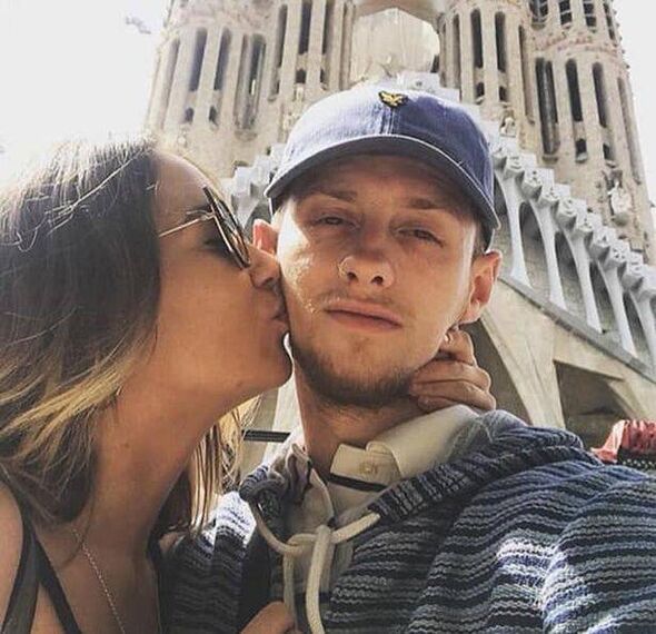 Jack Saunders and girlfriend Frankie