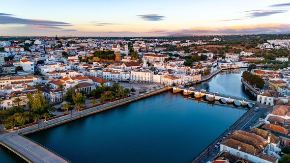 Aerial View of Tavira