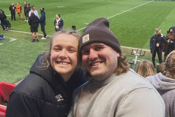 Zoe Aldcroft and husband Luke Stratford