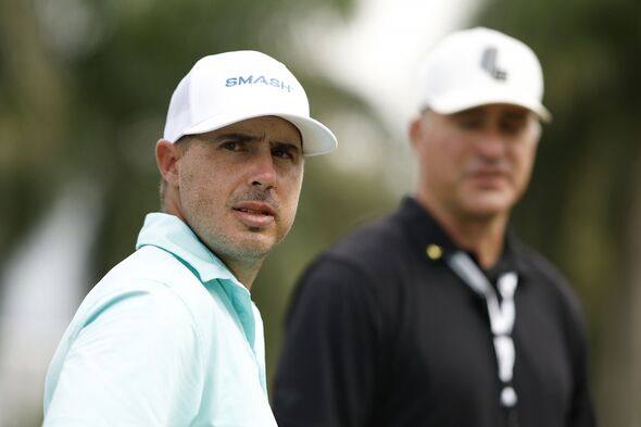 Chase Koepka at the LIV Golf Invitational in Miami