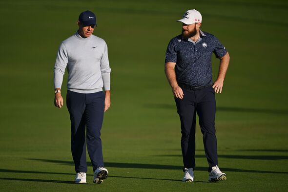 Rory McIlroy and Tyrrell Hatton
