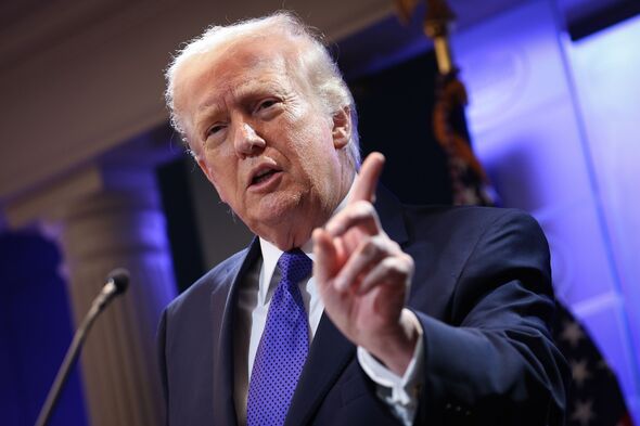 President Trump Holds Press Briefing On Supreme Court's Decision To Strike Down His Global Tariffs