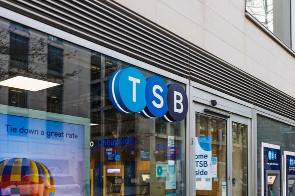 TSB Bank Branch Exterior with Clear Blue Signage