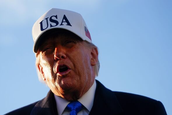 President Trump Leaves Washington For Weekend In Florida